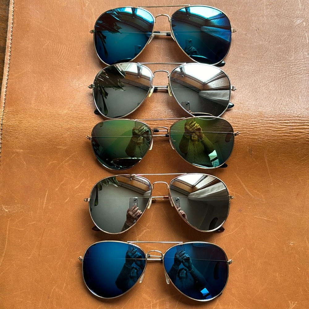 5 Pairs of NEW CHEAP SUNGLASSES